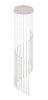 Lampa wisząca wielopunktowa tuby LED nowoczesna designerska uniwersalna dekoracyjna ściemnialna BAXTER 330632076 Trio